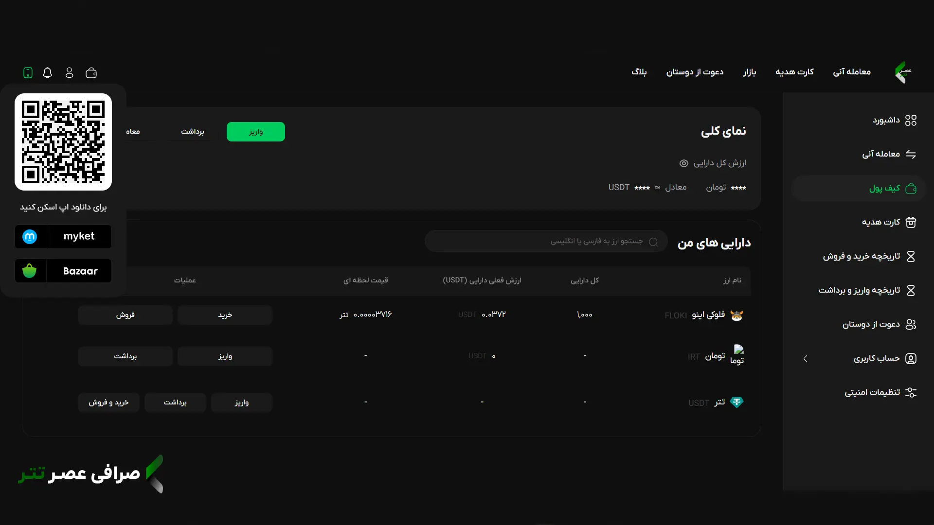 صرافی ارز دیجیتال